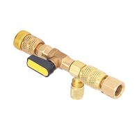 Eminchu Valve Core Remover Tool with Durable Design for A/C Valve Core Replacement in Automobile Systems - Stainless Steel and Copper Construction