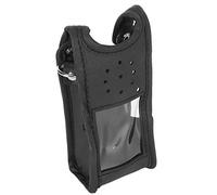 Eminchu Walkie Talkie Protective Cover Durable Leather Case for Outdoor Activities, Perfect for BF UV9R, BF A58, S58, UV 5S, Stylish Black Design