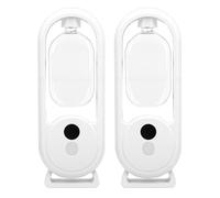 Eminchu Wall Mounted Essential Oil Diffuser, Automatic Aromatherapy Fragrance Dispenser, Cordless Diffuser with Night Light & 60 Days Battery Life, Ideal for Bedroom & Bathroom, Cotton