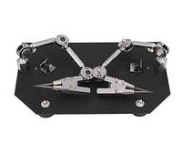 Eminchu Welding Fixture, Angle Adjustable Steel Clamp for Soldering, with Adjustable Arms for Jewelry Making, Microelectronics Repair and Small Object Observation