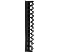 Eminchu Whip Holder Plastic Horizontal Rack, Durable Whip Storage Solution for Tack Room, Holds Up to 12 Whips, 31x6x4cm