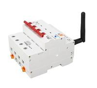 Eminchu WiFi Circuit Breaker 4P High Sensitivity Remote Control Metering Switch for Home School Office Flame Retardant 63A