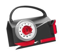 Eminchu Wrapping Paper Cutter, Tape Dispenser with Ergonomic Handle, Concealed Cutting Tool with Smooth Operation, Ideal for Xmas Birthday Gift Wrapping, Cardstock & Classroom Supplies