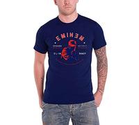 Eminem - Detroit portrait Men's T-Shirt Navy Blue X-Large