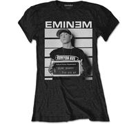 Eminem Ladies T-Shirt Arrest Black (XS)