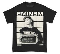 Eminem Men's Arrest T-Shirt in Black | Size: Large Eminem Black L