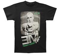 Eminem Men's EM TV Short Sleeve T-Shirt, Black, Small