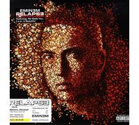 Eminem Relapse 2x Vinyl LP in Black Eminem Black
