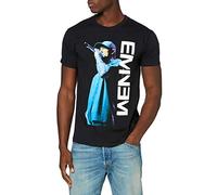 Eminem - T-Shirt # L Black Unisex # Mic. Pose