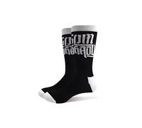 Eminem Unisex Socks Slim Shady Logo Official UK Size 7-11 Black One Size