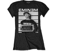 Eminem Women's Arrest Black T-shirt