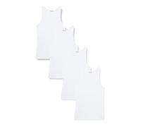 Eminence Men's Classics Promo Undershirt, White (Blanc/Blanc/Blanc/Blanc 0001), L (Pack of 4)