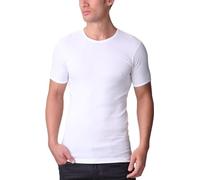 Eminence Men's Pure Cotton T-Shirt 308, White, M