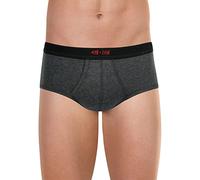 Eminence Men's Pure Cotton Slip, Grey-Anthracite, 7/3XL