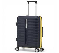Eminent Finno Cabin Suitcase 55x40x20, Expandable, Hard Shell, 4 Spinner Wheels, Lightweight, TSA Lock, 2.5 kg, 39L, Carry On Hand Luggage Trolley Travel Trip Bag Blue