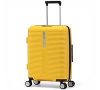 Eminent Finno Cabin Suitcase 55x40x20, Expandable, Hard Shell, 4 Spinner Wheels, Lightweight, TSA Lock, 2.5 kg, 39L, Carry On Hand Luggage Trolley Travel Trip Bag Yellow