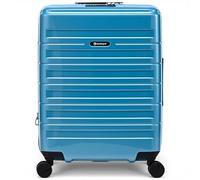 Eminent Voyager Cabin Suitcase 55x40x20, Expandable, Hard Shell, 4 Spinner Wheels, Lightweight, Carry On, TSA Lock, 2.7 kg, 39L, Carry On Hand Luggage Cabin Bag Trolley Travel Trip Turquoise