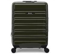 Eminent Voyager Cabin Suitcase 55x40x20, Hard Shell Cabin Bag, Carry On | Hand luggage, cabin approved, expands to 55x40x23, 2.7 kg, 39L, lightweight, 4 wheel spinner, TSA lock, Dark Green