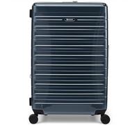 Eminent Voyager Large Suitcase 77x51x30, Expandable, Hard Shell, 4 Spinner Wheels, Lightweight, Check in, TSA Lock, 158 cm, 4.4 kg, 112L, Travel Luggage Trolley Trip Bag Grey