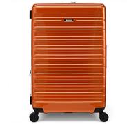 Eminent Voyager Large Suitcase 77x51x30, Expandable, Hard Shell, 4 Spinner Wheels, Lightweight, Check in, TSA Lock, 158 cm, 4.4 kg, 112L, Travel Luggage Trolley Trip Bag Orange