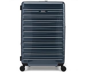 Eminent Voyager Large Suitcase 28 Inch, Hard Shell 23kg Luggage | Large hard shell suitcase, XL, 158cm 23kg checked luggage, expandable 77x51x30 to 34, lightweight, 4.4 kg, 112L, Dark Grey