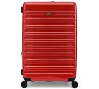 Eminent Voyager Large Suitcase 77x51x30, Expandable, Hard Shell, 4 Spinner Wheels, Lightweight, Check in, TSA Lock, 158 cm, 4.4 kg, 112L, Travel Luggage Trolley Trip Bag Red