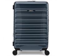 Eminent Voyager Medium Suitcase 67x44x26, Expandable, Hard Shell, 4 Spinner Wheels, Lightweight, Check in, TSA Lock, 3.4 kg, 71L, Travel Luggage Trolley Holiday Trip Bag Grey