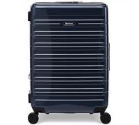 Eminent Voyager Medium Suitcase 67x44x26, Expandable, Hard Shell, 4 Spinner Wheels, Lightweight, Check in, TSA Lock, 3.4 kg, 71L, Travel Luggage Trolley Holiday Trip Bag Black