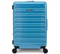 Eminent Voyager Medium Suitcase 67x44x26, Expandable, Hard Shell, 4 Spinner Wheels, Lightweight, Check in, TSA Lock, 3.4 kg, 71L, Travel Luggage Trolley Holiday Trip Bag Turquoise