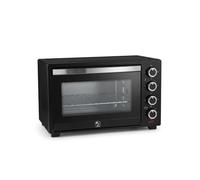 Emirate Electric Oven E-9620, 38L Capacity, 1600W, Black | Max Temp 230°C, Full Rotisserie Set, Convection Fan, 4 Rotary Dials, 1 Year Warranty