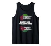 Emirati Born Jordanian Roots UAE Jordan Heritage Tank Top