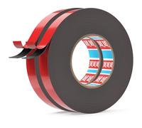 Emitever 6411 Heavy Duty Double Sided Tape - 10mm x 11m(2 Rolls), Super Strong Mounting Tape, Waterproof Acrylic Foam High Adhesion, Suitable for Automotive, Home Decor, Outdoor Repairs, Installation
