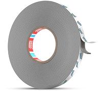 Emitever 6703 Double Sided Tape Heavy Duty - 10mm x 11m - Acrylic Foam Strong Adhesive Temperature Resistance Waterproof, For Automotive Bonding, Mounting, Fixing, Decorating, Office, Grey