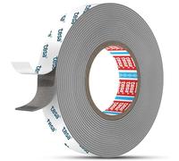 Emitever 6703 Double Sided Tape Heavy Duty - 15mm x 8.2m - Acrylic Foam Strong Adhesive Temperature Resistance Waterproof, For Automotive Bonding, Mounting, Fixing, Decorating, Office, Grey