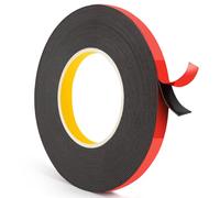 Emitever Heavy Duty Double Sided Tape - 10m x 12mm x 1.2mm Extra Strong Mounting Tape, Waterproof Acrylic Foam Tape for Automotive/Car, LED Strips, Home & Office Decor (Indoor/Outdoor Use)