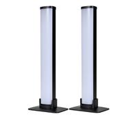 Emitto 2x RGB LED Light Bar Ambient Lamp Color Changing Music TV Backlight in Black Emitto Black
