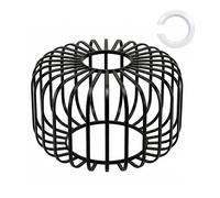 Emitto Industrial Ceiling Pendant Light Shade Black Metal Cage Lamp Shade Emitto Black