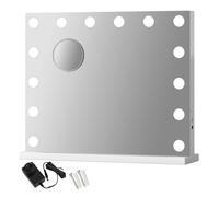 Emitto LED Hollywood Makeup Mirror Vanity Light Mirror 14 Dimmable LED Bulbs