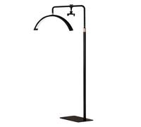 Emitto LED Lash Light Half Moon Lamp for Lash Extension Tattoo Beauty Salon in Black Emitto Black