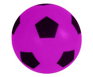 eMKay® 17.5cm PURPLE Football | Indoor/Outdoor Soft Sponge Foam Soccer Ball Great Fun For Adults And Kids Boys & Girls