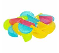 eMKay® 48 Multicoloured BPA-Free Plastic Lemon-Shaped Reusable Ice Cubes Fast Freezing,No Fuss, Easy to use & Store and Ideal for Drinks, Cocktails, Parties & BBQs