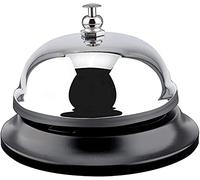 eMKay® Desk Belll Service ring Belll for Schools Restaurants Hospitals Hotel Reception Areas, Kitchen | Stainless Steel bar Belll for bar | Ideal for Drama Play Game