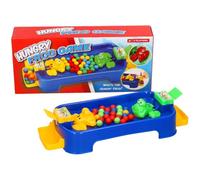 eMKay® Hungry Frog Desktop Board Game - 2 Player Fast-Paced Feeding Game with Colourful Balls - Classic Dexterity & Reflex Toy for Kids, Boys & Girls - Fun Hand-Eye Coordination Game - Ages 3+
