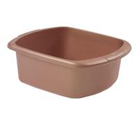 eMKay® Rose Gold Washing Up Bowl Large Rectangle | Stylish Plastic Sink Bowl for Kitchens | 9L Capacity | Protects Sink from Scratches & Stains | 38cm x 32cm x 13cm | Fits Standard Basins