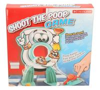 eMKay® Shoot the Poop Games - Funny Toilet Launching Family Game for Kids and Adults, Educational Catapult Toy, Party Activity, 2 Player Interactive Game