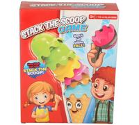 eMKay® Stack the Scoop Game - Ice Cream Cone Stacking Dexterity Game for 1 to 4 Players - Fun Family Toy for Ages 3+ - Develops Coordination & Turn-Taking