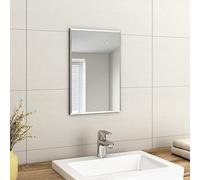 EMKE 30 × 45 cm Frameless Wall Mirror, Rectangular Bathroom Mirror