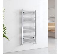 Emke Heated Towel Rail Ladder Warmer Heating Bathroom Towel Radiator Chrome 1000X500mm