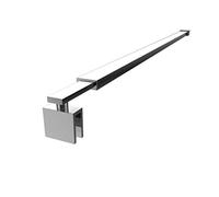 EMKE Shower Screen Support Bar - 700mm to 1200mm Wet Room Support Arm for Bath Panel Shower Glass Bracket, Fits 8-10mm Glass