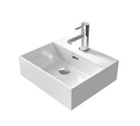 EMKE Square Hanging Basin, Modern Design, Ceramic, 41.5 x 36 cm, White